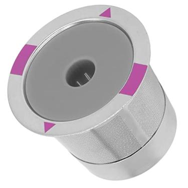 Imagem de Eujgoov Vagens de café Reutilizáveis ​​de Aço Inoxidável, Filtro de café de Metal Universal Com Colher para 1.0 2.0 K Mini Select, Acessórios de Suporte de Copo Recarregáveis ​​duráveis ​​para
