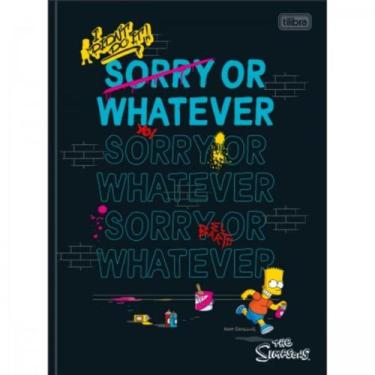 Imagem de Caderno Brochurao Cd 80fls Univ Simpsons - Tilibra