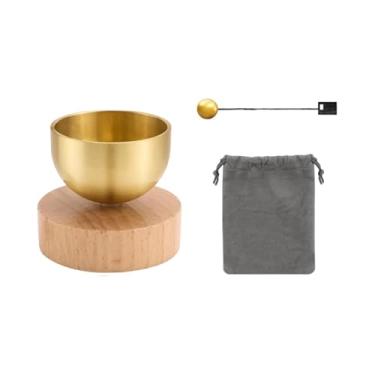 Imagem de EHJRE Mini Tigela Tibetana, Presente Espiritual Exclusivo para Ioga, Relaxamento E Autorregulação.