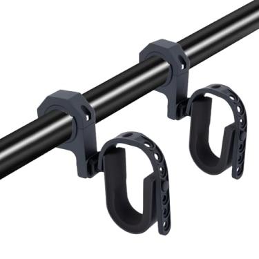 Imagem de Suporte de arma UTV, suporte de ferramentas UTV, suporte de pá, suporte de arco serve para barras de rolagem de 2,5 cm, 3,8 cm, 4,4 cm e 5 cm compatíveis com carrinho de golfe Snowmobile