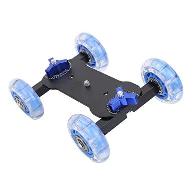 Imagem de Cryfokt Câmera Dolly Skater Carro Deslizante Leve para Câmera Dslr de Ação Celular para Amantes da Fotografia Liga de Alumínio + Silicone