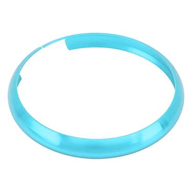 Imagem de Naroote Moldura Lateral de Chave Remota de para Mini R55 R56 R57 R58 R59 R60 Liga de Alumínio Anodizado Decoração Fob para Mini Amantes (Azul celeste)