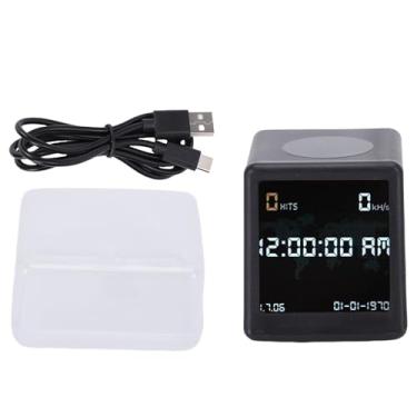 Imagem de Greensen Bitcoin Lottery Miner, WiFi BT 1060kH/s Taxa de Hash Miner Com Display de Temperatura e Umidade do Tempo para Atividades de Mineração de Bitcoin (BLACK)