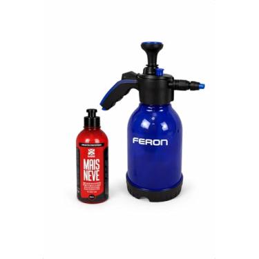 Imagem de Snow Foam Feron 3 em 1 + Shampoo Automotivo Mais Neve 500ml – Lavagem Profissional com Espuma Densa