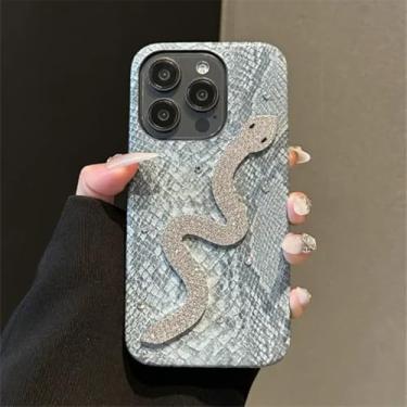 Imagem de HJZSZX Capa protetora antiqueda de luxo para iPhone 16 Pro Max (para iPhone 16 Pro Max/azul)