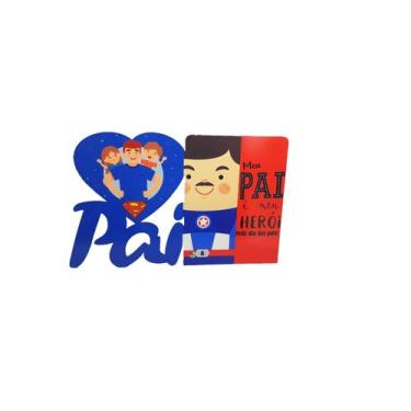 Imagem de Porta retrato Pai Herói - Coleção TEA & AMOR