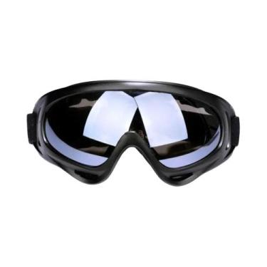 Imagem de Capacete De Motocicleta Com Óculos Removíveis, Máscara Tática Para Mot