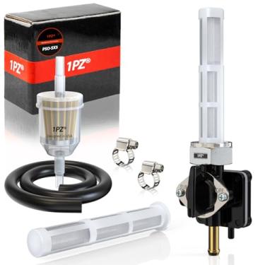 Imagem de 1PZ Válvula de combustível PSO-SX5 Petcock 22 mm saída reta para Sportster 883 XL883 XLH883 Sportster 1200 XL1200 XLH1200 1995-2006 Sistema de vácuo Petcock