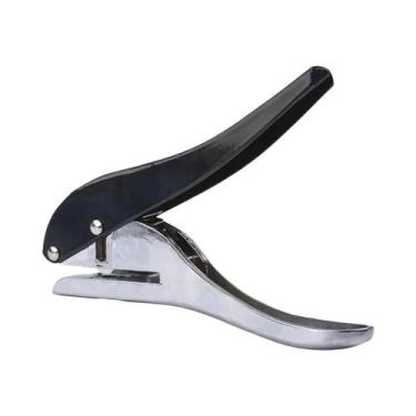 Imagem de Furador Manual De Bordas 3-10mm Para Papel Plástico PVC ABS Marcenaria