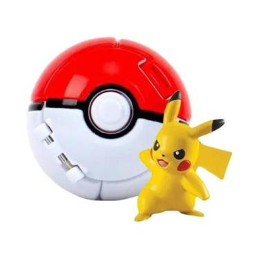 Imagem de Figuras De Ação Pokémon Para Crianças Pokeball Pikachu Charizard Squir
