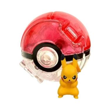 Imagem de Figuras De Ação Pokémon Para Crianças Pokeball Pikachu Charizard Squir