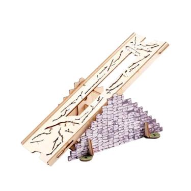 Imagem de Kokiya Rampa de obstáculos para simulação de ponte de RC Crawler, fácil de usar, para uso interno e externo, com inclinação acentuada, para veículos em, a Gangorra