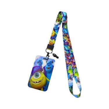 Imagem de Cordão De Identificação Monsters University Disney, Porta-Crachá Para 