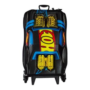 Imagem de Mochila Rodas Hot Wheels 3D Night Shifter Motor Realista - Dipomata, P