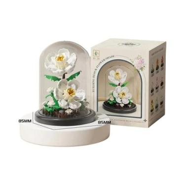 Imagem de Brinquedo Criativo De Quebra-Cabeça Para Meninas Blocos De Montar Casa