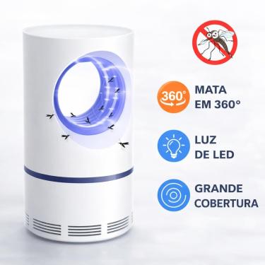 Imagem de Mata Mosquito Elétrico USB Repelente Eletrônico Anti Insetos Anti Escape