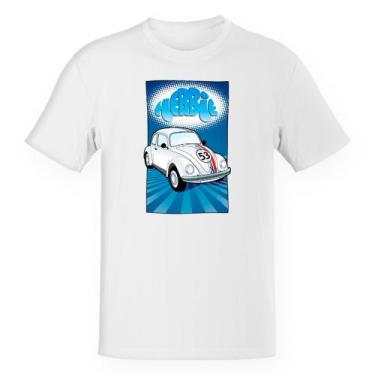 Imagem de Camiseta Infantil Herbie Se meu fusca falasse quadro - Alearts, 16