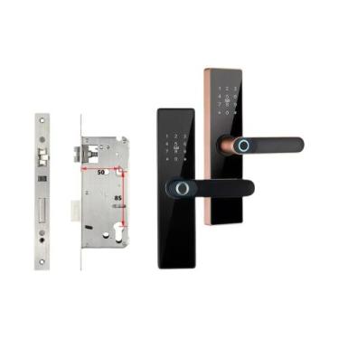 Imagem de Fechadura De Porta Inteligente WiFi CDOK Tuya Com Desbloqueio Remoto P