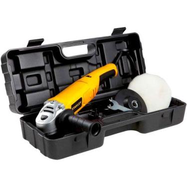 Imagem de Lixadeira e Politriz 5 da Stanley com maleta, pad e até 3000 RPM - Sgt