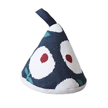 Imagem de Pano de Cabo Panela Algodão Isolamento Térmico Cabos Triangulares para Panelas e Assadeiras Capa Grip