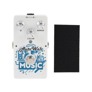 Imagem de RiToEasysports Pedal de Efeitos de Guitarra, Pedal Auto Wah de Design Clássico Dos Anos 70 Com Gravação Em Loop para Performance Em Palco