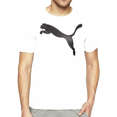 Imagem de Camisa Puma Active Tee Masculina - Branco XGG-Masculino