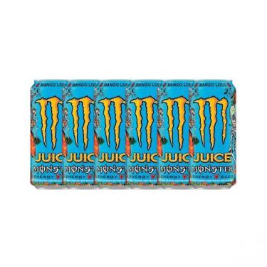 Imagem de Kit com 6 Energético Monster Mango Loco Lata 473ml