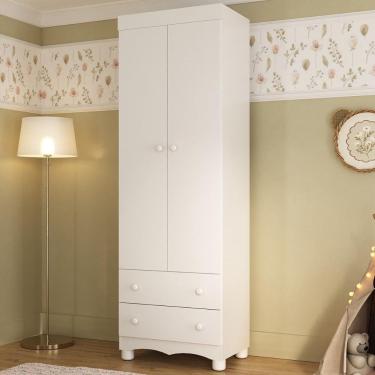 Imagem de Guarda-roupa Infantil 62cm 2 Portas e 2 Gavetas Dengo Multimóveis MP4436