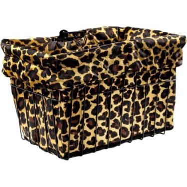 Imagem de Forro de cesta de bicicleta impermeável, ajuste universal para a maioria das cestas de bicicleta, bolsa elegante 2 em 1, capa de cesta de bicicleta, fio frontal Ebike ou cestas de vime para bicicleta