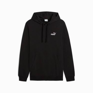 Imagem de MOLETOM PUMA ESS SMALL NO 1 LOGO HOODIE FL MASCULINO PRETO E BRANCO GG-Masculino