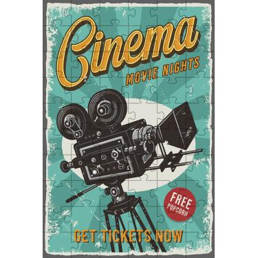 Imagem de Quebra-Cabeça Inclusivo 300 peças Cinema que Encanta e Ensina