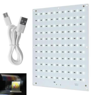 Imagem de Placa de Retroiluminación LED para Impresora 3D UniTak3D 12x16 cm USB