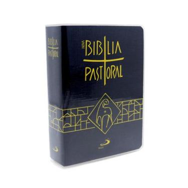 Imagem de Bíblia pastoral bolso brochura cristal azul - PAULUS