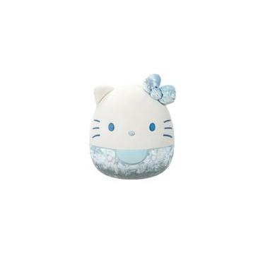 Imagem de Pelúcia Hello Kitty Azul 20Cm Veludo 50 Anos Squishmallows