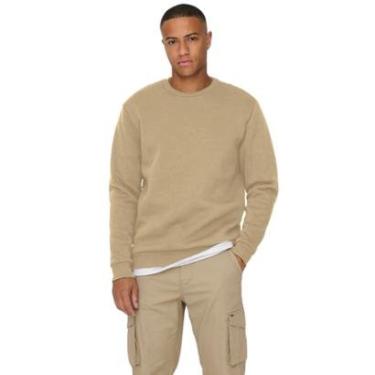 Imagem de Blusa De Frio Moletom Confortavel Macio Liso-Masculino