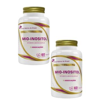 Imagem de 2x Mio Inositol + Associações- Flora Nativa- 60 cápsulas Sabor:Sem Sab