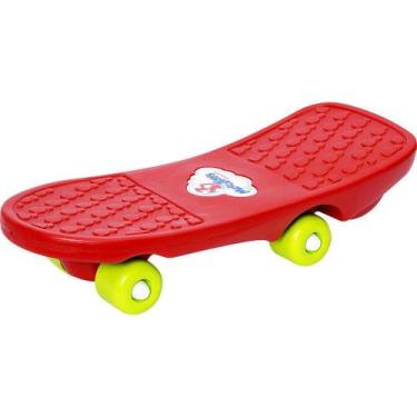 Imagem de Skate Infantil Vermelho - Merco Toys - Mercotoys