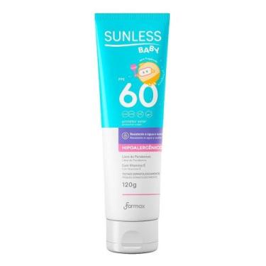 Imagem de Protetor Solar Sunless Baby FPS 60 120g