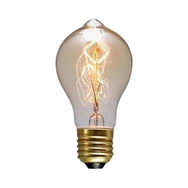 Imagem de Lâmpadas Retro Edison E27 220V 40W ST64 G80 G95 T10 T45 T185 A19 A60 L