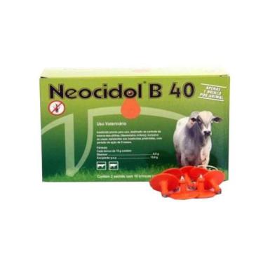 Imagem de Brinco Neocidol B 40 10 unid Vallée Moscas dos Chifres