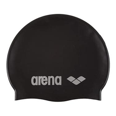 Imagem de arena Classic Silicone, Touca Adulto Unissex, Preto/Prata, Outro (Especifique Na Descrição Do Produto)