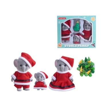 Imagem de Conjunto De Brinquedos De Animais Da Família Florestal Para Casa De Bo