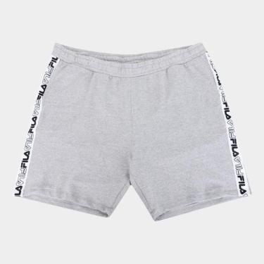 Imagem de Bermuda Plus Size Fila Basic Masculina, Mescla, G1
