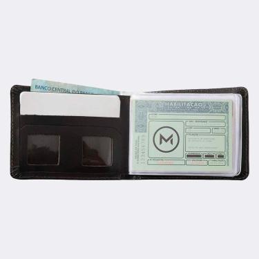 Imagem de Carteira Couro Legítimo CNH Masculina M.Art 48-Masculino