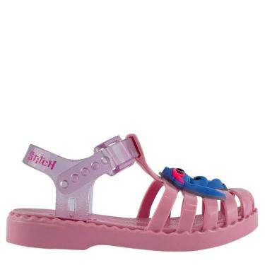 Imagem de Sandália Grendene Kids Menina Azul Rosa Personagem Stitch 23322-Feminino