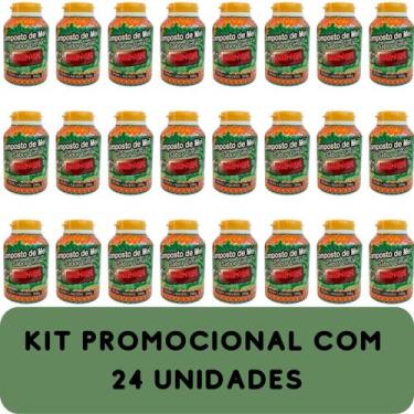 Imagem de Composto Antigripal Farmel Mel e Limão 350g Kit Promocional 24 Unidade