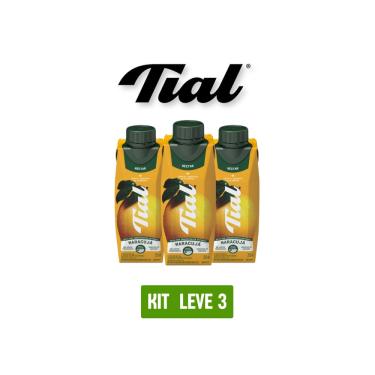 Imagem de Suco Nectar Tial Maracujá 250Ml - Kit 3 Unid