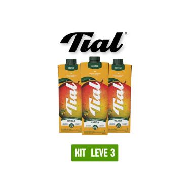 Imagem de Suco Nectar Tial Manga 1L  - Kit 3 Unid