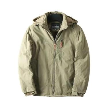 Imagem de Jaqueta Tática Militar Casual Masculina De Tamanho Grande, Aquecida E 