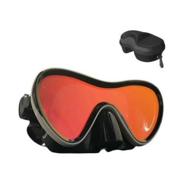 Imagem de Máscara De Mergulho Com Proteção UV Em Vidro Temperado, Óculos De Merg
